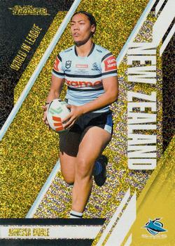 2024 NRL Traders Titanium - World In League Gold #WLG07 Annessa Biddle Front